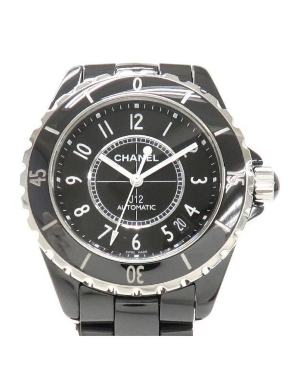 Chanel 38 Watch Black